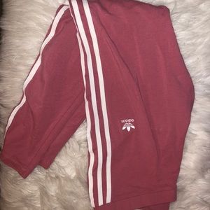 salmon adidas cotton legging
